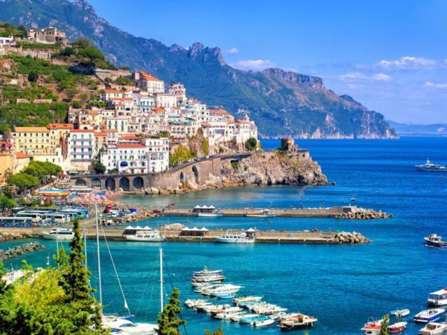 Scirocco - Amazing Flat With Terrace In The Center Apartamento Amalfi Exterior foto